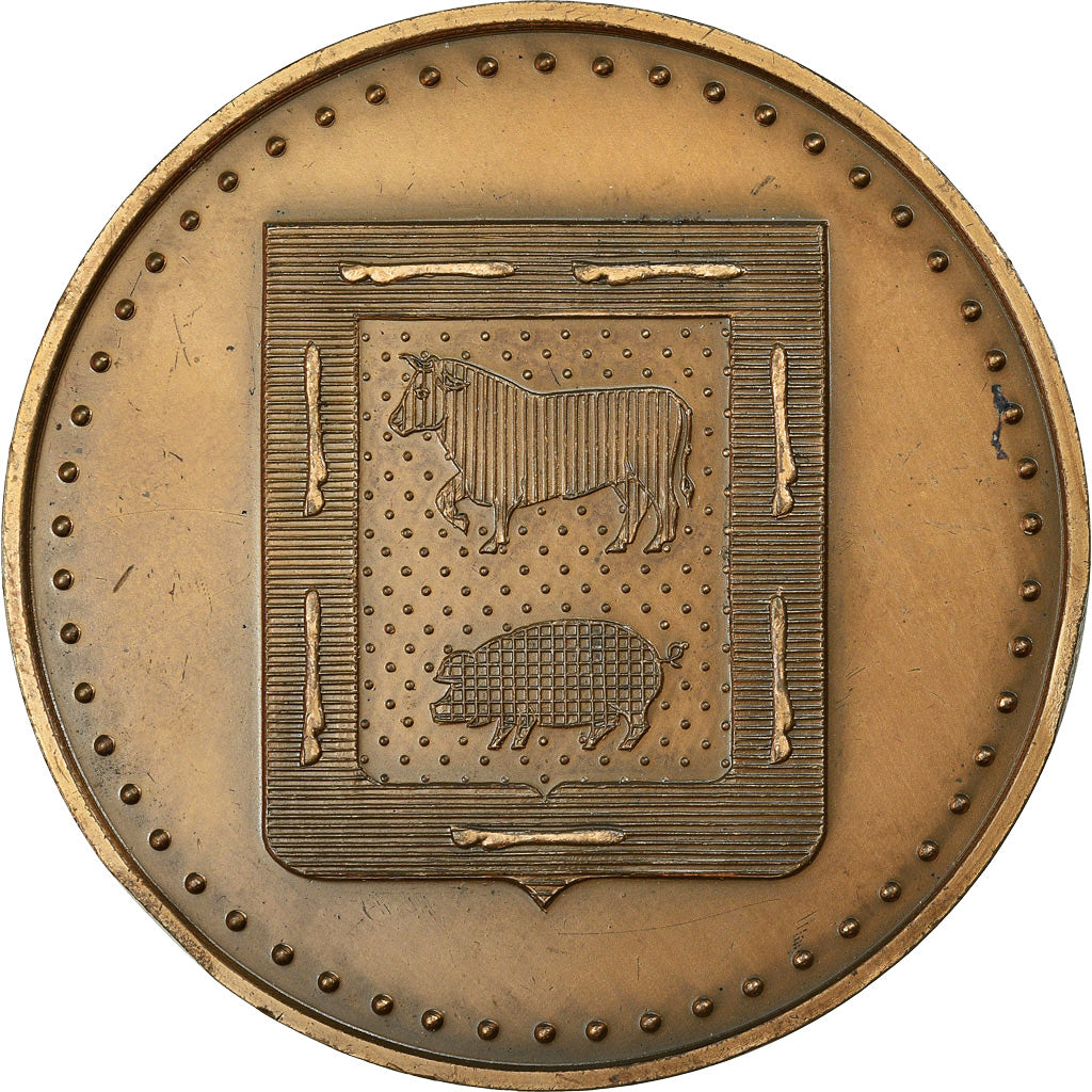 França, Medal, Syndicat Départemental de la Boucherie, Pas-de-Calais, 1977
