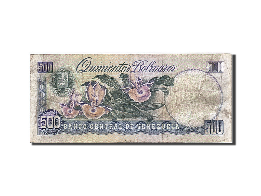 Billet, Venezuela, 500 Bolivares, 1990, 1990-05-31, TB