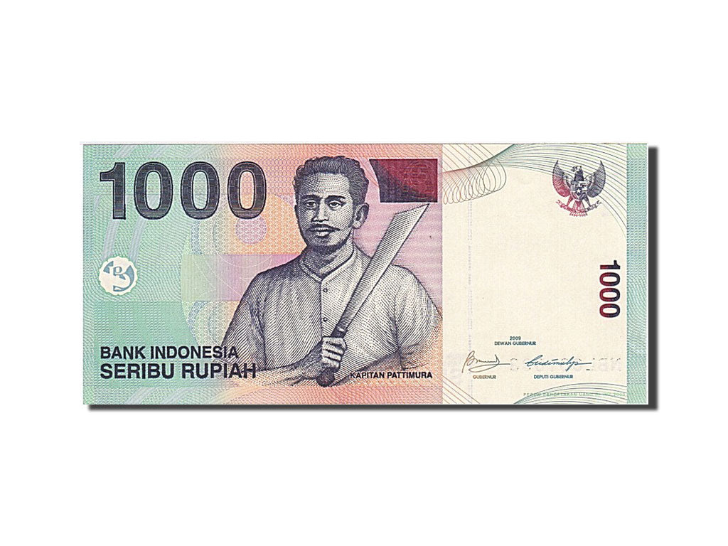 Banknote, Indonesia, 1000 Rupiah, 2009, UNC(63)