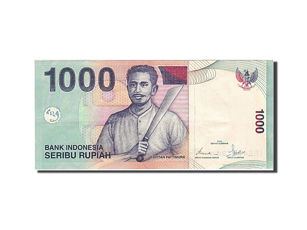 Biljet, Indonesië, 1000 Rupiah, 2000, SUP+