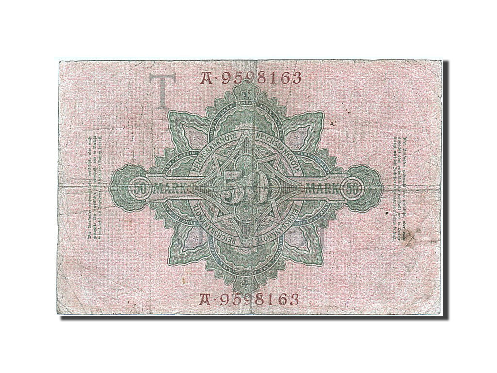Biljet, Duitsland, 50 Mark, 1910, 1910-04-21, B