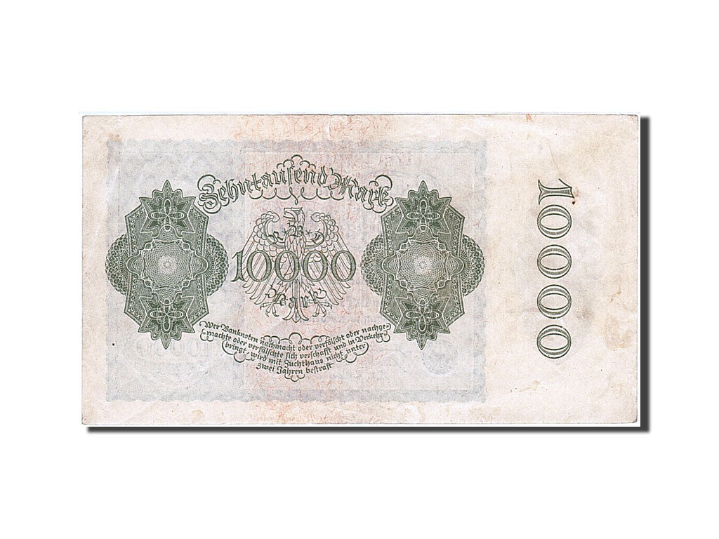 Banknote, Germany, 10,000 Mark, 1922, 1922-01-19, AU(50-53)