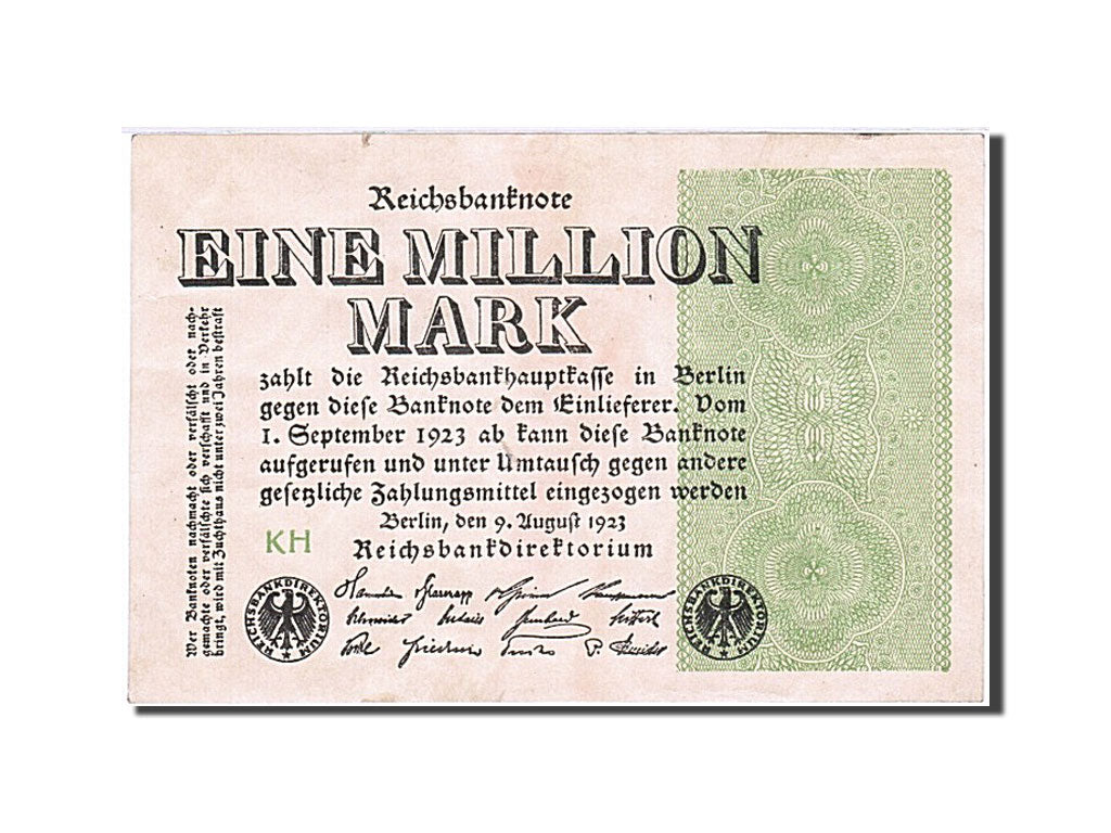 Banknote, Germany, 1923-08-09