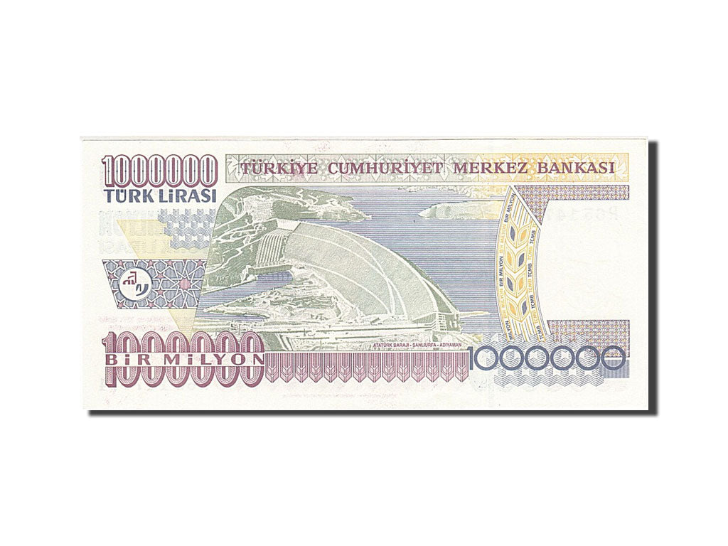 Billet, Turquie, 1,000,000 Lira, 1995, 1995, KM:209, SPL
