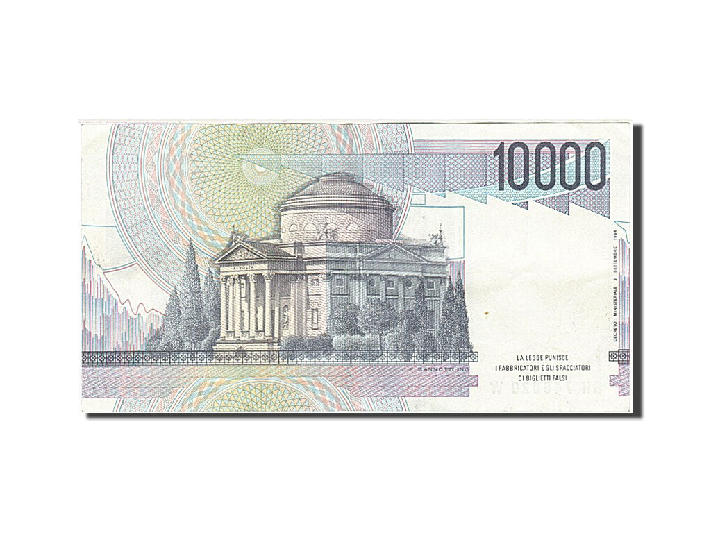 Banconote, Italia, 10,000 Lire, 1984, KM:112d, 1984-09-03, SPL-