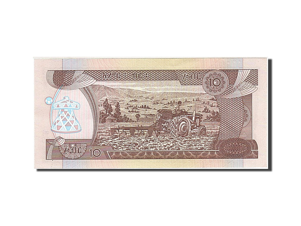Biljet, Ethiopië, 10 Birr, 1997, 2008, KM:48e, SPL