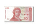 Banknot, Chorwacja, 10 Dinara, 1991, 1991-10-08, KM:18a, EF(40-45)