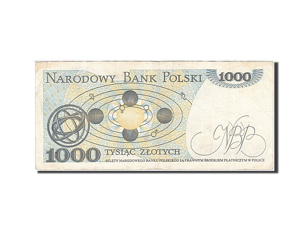 Banknote, Poland, 1000 Zlotych, 1982, 1982-06-01, KM:146c, EF(40-45)