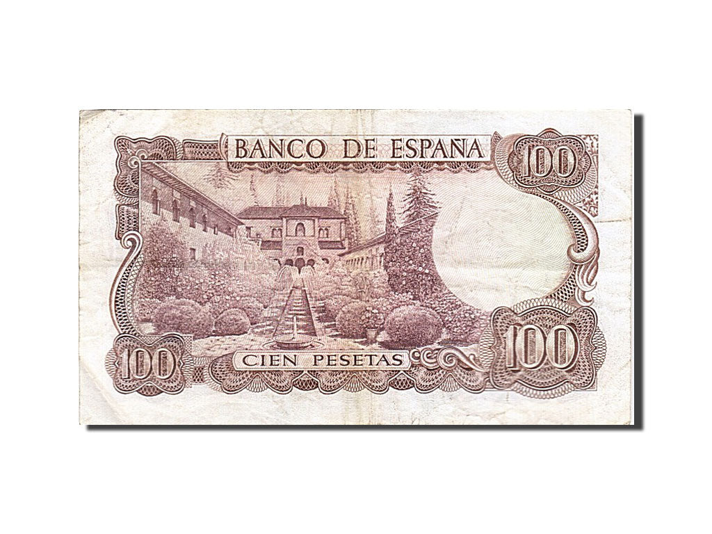 Banknote, Spain, 100 Pesetas, 1970, 1970-11-17, KM:152a, VF(20-25)