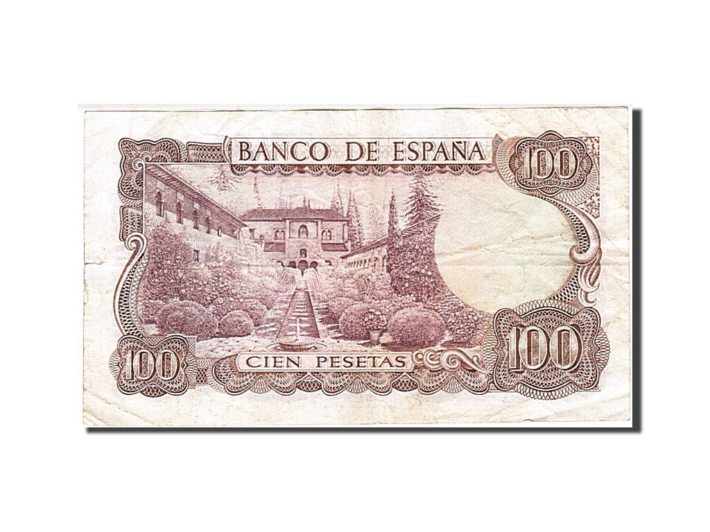 Banconote, Spagna, 100 Pesetas, 1970-1971, KM:152a, 1970-11-17, MB