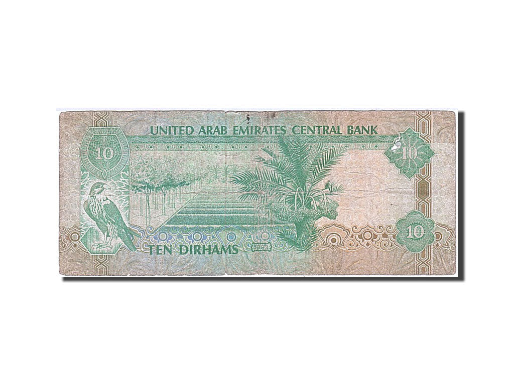 Geldschein, United Arab Emirates, 10 Dirhams, 1989-1996, 1995, KM:13b, S