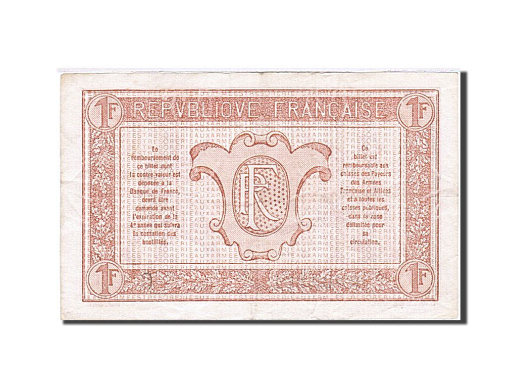 Banknote, France, 1 Franc, 1919, 1919, AU(55-58), Fayette:VF 4.2, KM:M5