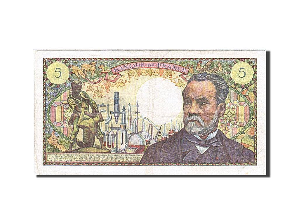 Billet, France, 5 Francs, 1966, 1969-09-04, TTB, Fayette:61.11, KM:146b