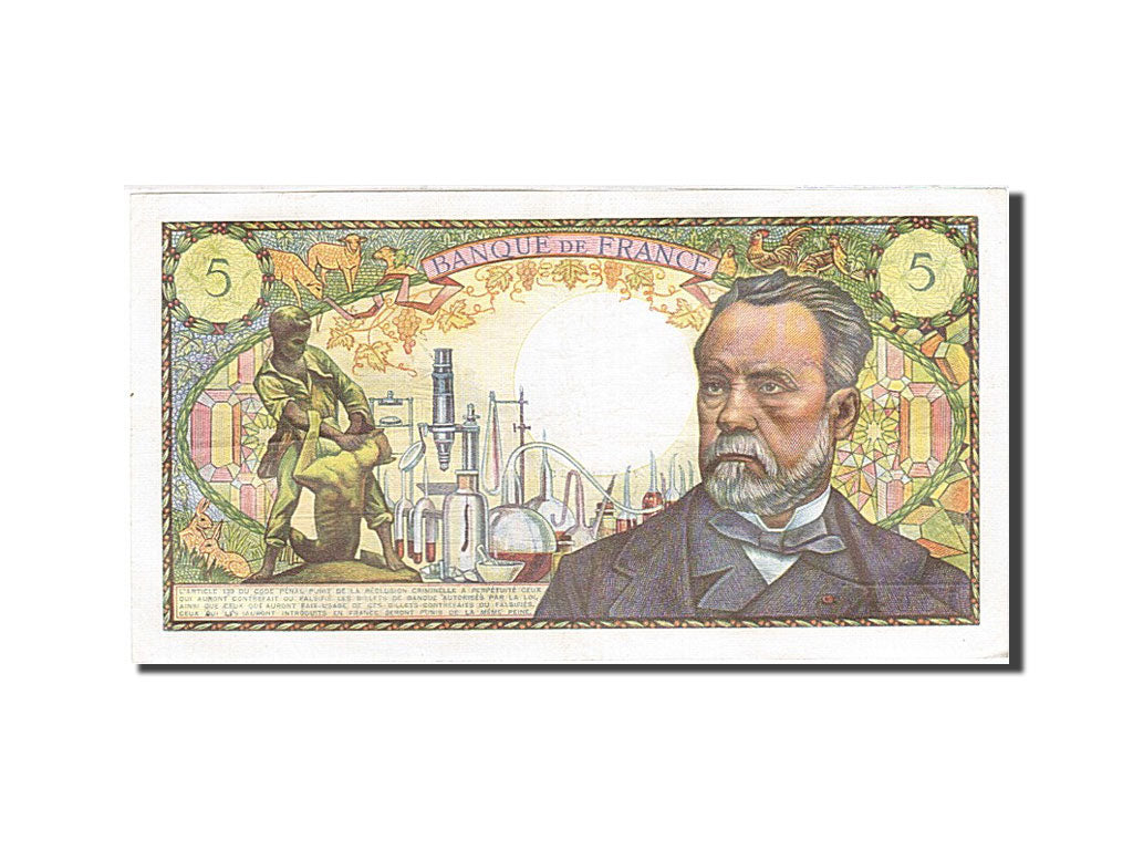 Banknote, France, 5 Francs, 1966, 1967-12-07, AU(55-58), Fayette:61.6, KM:146b