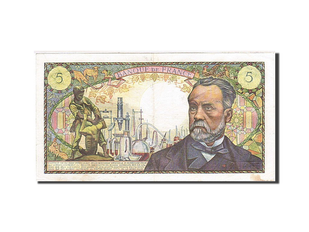 Billet, France, 5 Francs, 1966, 1966-11-04, TTB+, Fayette:61.4, KM:146a