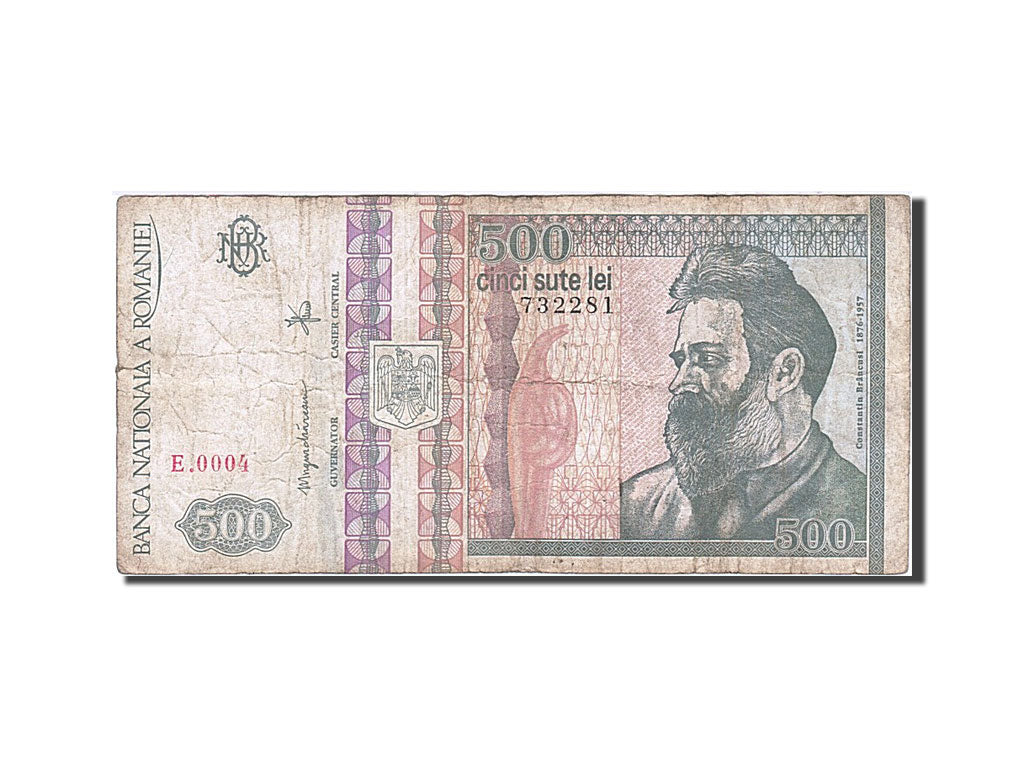 Banconote, Romania, 500 Lei, 1991-1994, KM:101b, 1992, MB