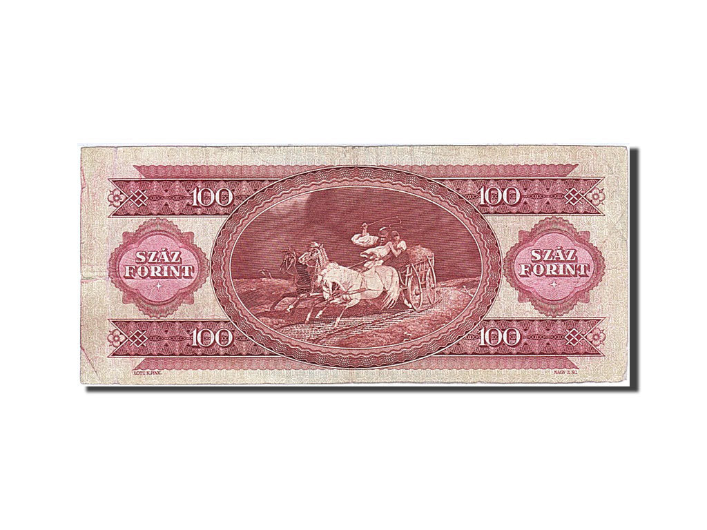 Banknote, Hungary, 100 Forint, 1957-1983, 1984-10-30, KM:171g, EF(40-45)