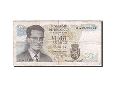 Banknote, Belgium, 20 Francs, 1964-1966, 1964-06-15, KM:138, EF(40-45)