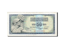 Banknote, Yugoslavia, 50 Dinara, 1978, 1978-08-12, KM:89a, VF(30-35)
