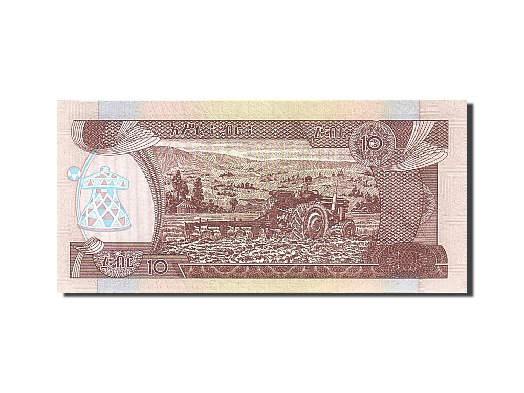 Billet, Éthiopie, 10 Birr, 1997 EE 1989, 2008 EE 2000, KM:48e, SPL