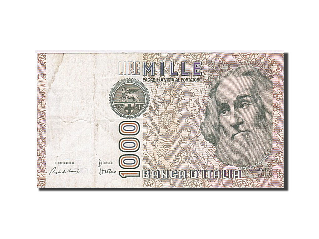 Billet, Italie, 1000 Lire, 1982-1983, 1982-01-06, KM:109a, TTB