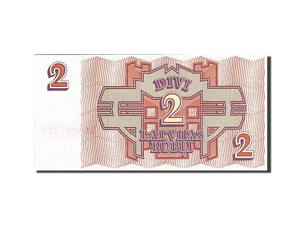 Billet, Latvia, 2 Rubli, 1992, 1992, KM:36, NEUF