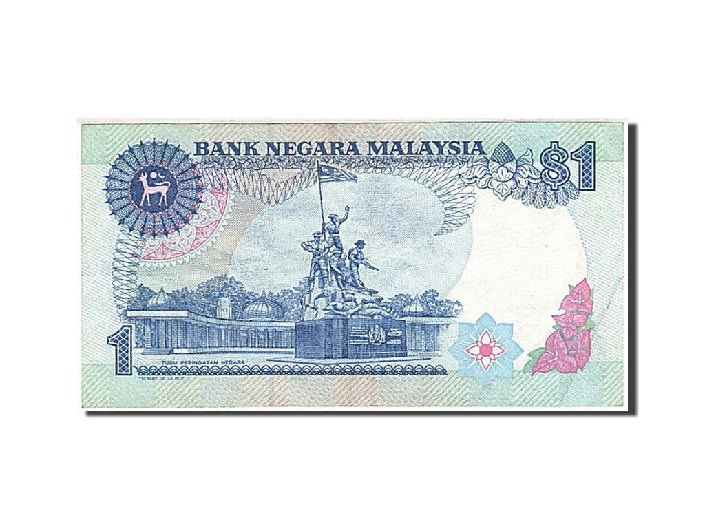 Billet, Malaysie, 1 Ringgit, 1986-1995, Undated, KM:27A, TTB+