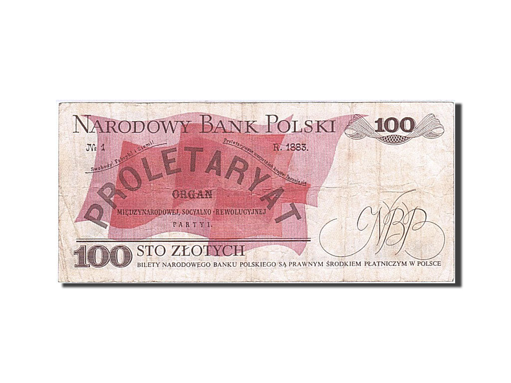 Billet, Pologne, 100 Zlotych, 1974-1976, 1976-05-17, KM:143b, TB
