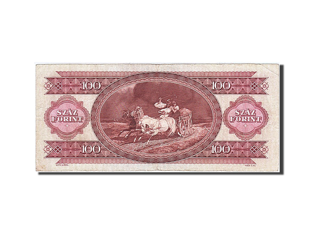 Banknote, Hungary, 100 Forint, 1957-1983, 1989-01-10, KM:171h, VF(20-25)