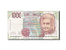 Biljet, Italië, 1000 Lire, 1990-1994, 1990, KM:114a, TB