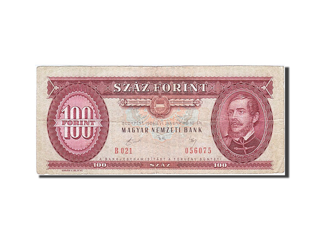 Banknote, Hungary, 100 Forint, 1957-1983, 1989-01-10, KM:171h, EF(40-45)