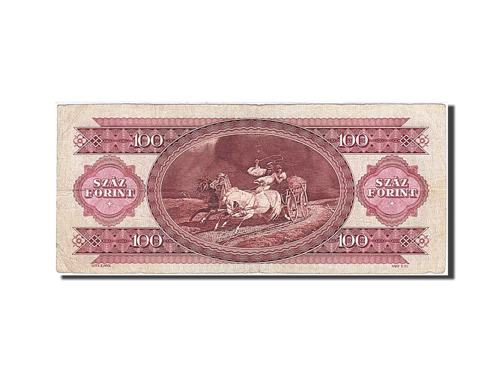 Banknote, Hungary, 100 Forint, 1957-1983, 1989-01-10, KM:171h, EF(40-45)