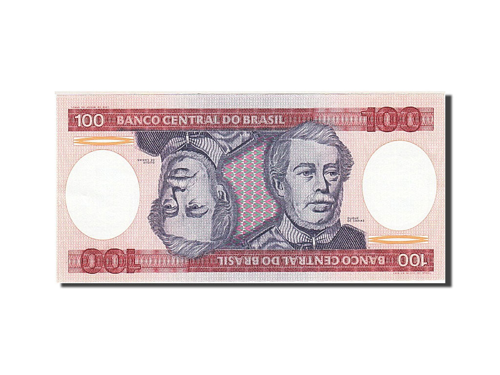 Geldschein, Brasilien, 100 Cruzeiros, 1981-1985, 1984, KM:198b, VZ+