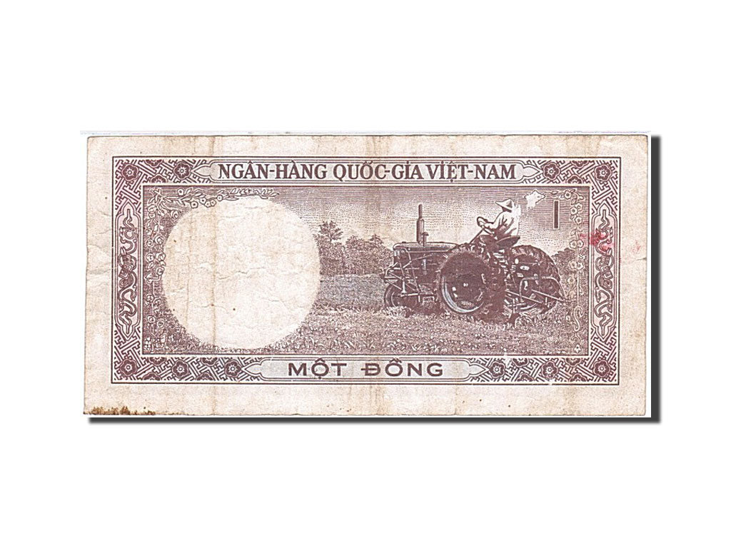 Banconote, Vietnam del Sud, 1 D<ox>ng, 1964-1966, KM:15a, Undated, MB