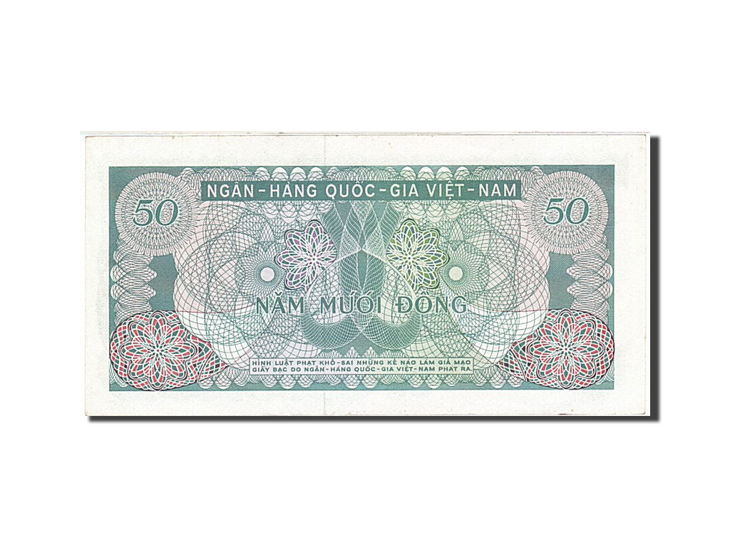 Geldschein, South Viet Nam, 50 D<ox>ng, 1969-1971, 1969, KM:25a, VZ