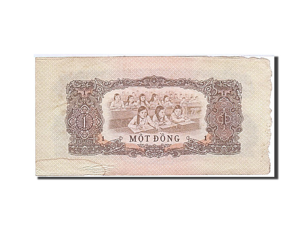 Banknote, South Viet Nam, 1 D<ox>ng, 1968, 1968, KM:R4, VF(20-25)