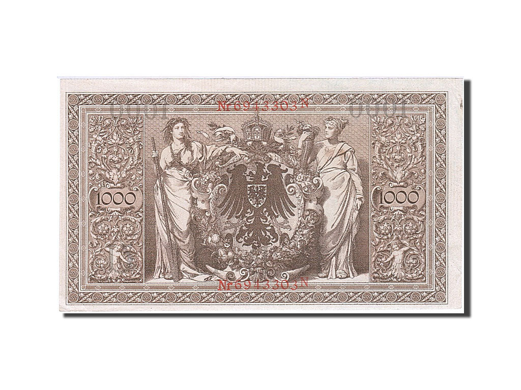Banconote, Germania, 1000 Mark, 1910, KM:44b, 1910-04-21, SPL