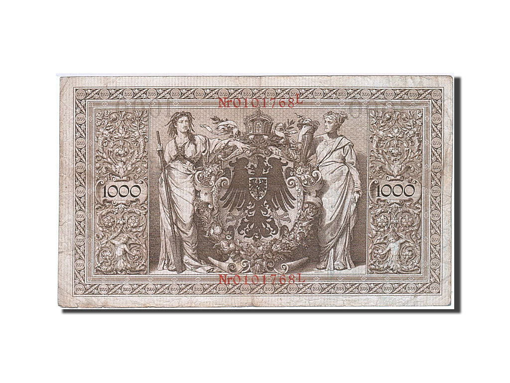 Banknote, Germany, 1000 Mark, 1910, 1910-04-21, KM:44b, EF(40-45)