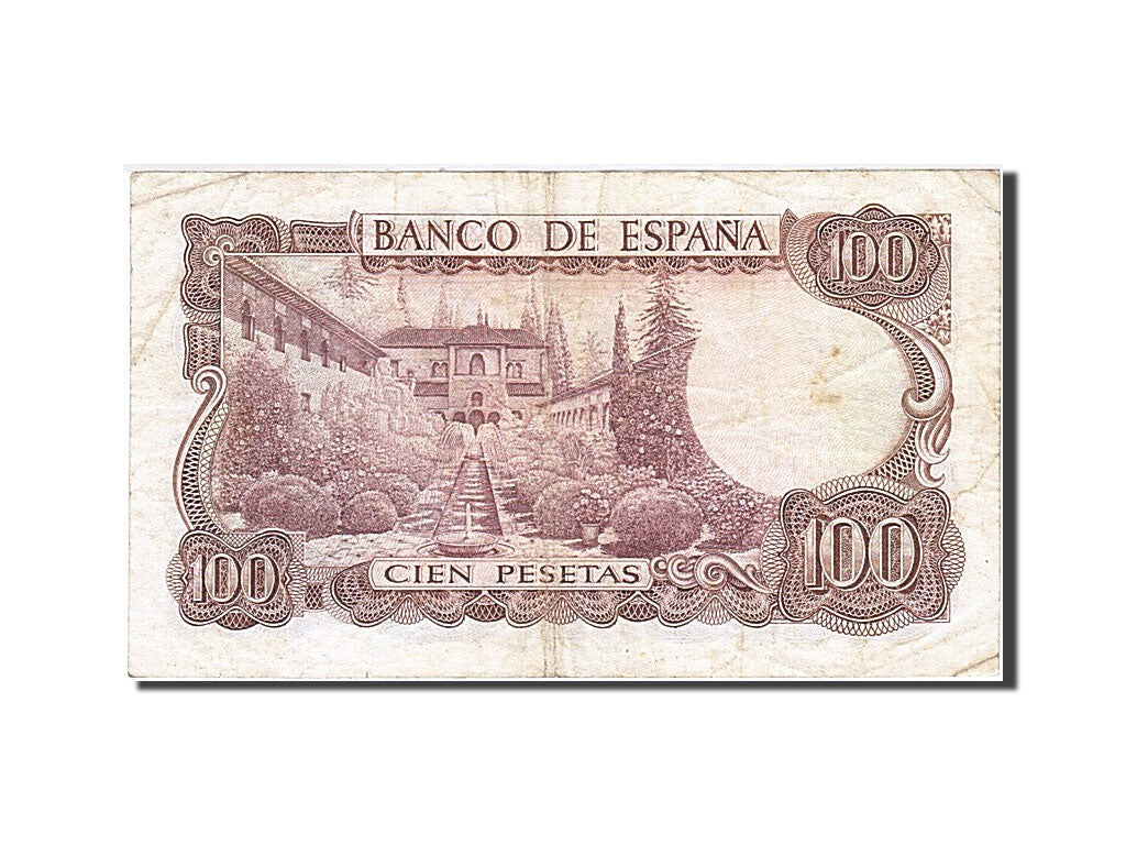 Banknote, Spain, 100 Pesetas, 1970-1971, 1970-11-17, KM:152a, VF(30-35)