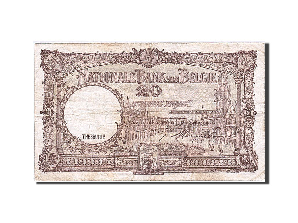 Billet, Belgique, 20 Francs, 1948, 1948-09-01, KM:116, TB