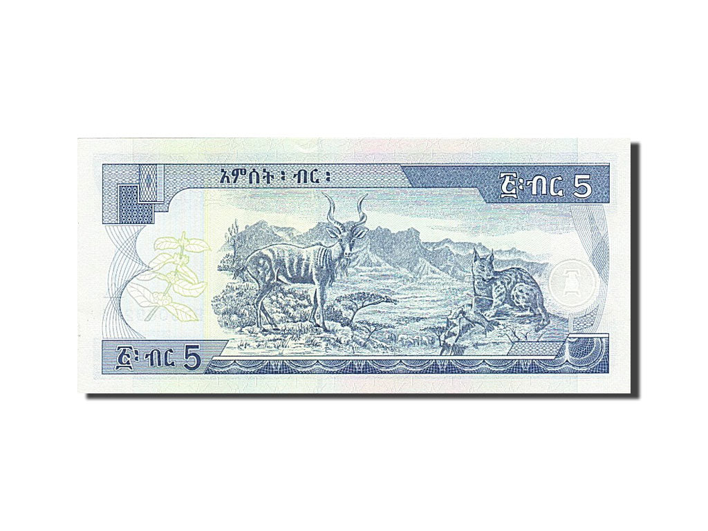Banknot, Etiopia, 5 Birr, 1989, 2013, UNC(65-70)