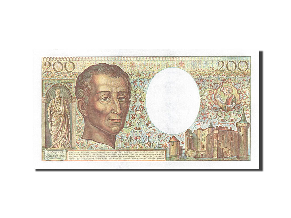 Biljet, Frankrijk, 200 Francs, 1981, 1981, SUP, Fayette:70.1, KM:155a