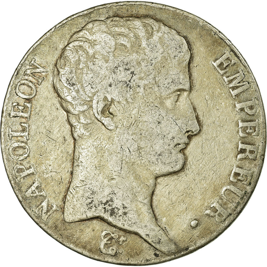 Coin, France, Napoléon I, 5 Francs, 1806, Bayonne, VF(20-25), Silver