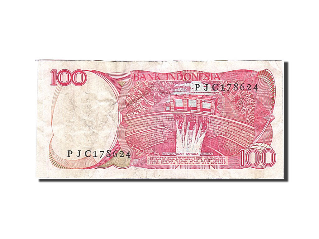 Banknote, Indonesia, 100 Rupiah, 1984-1988, 1984, KM:122b, EF(40-45)