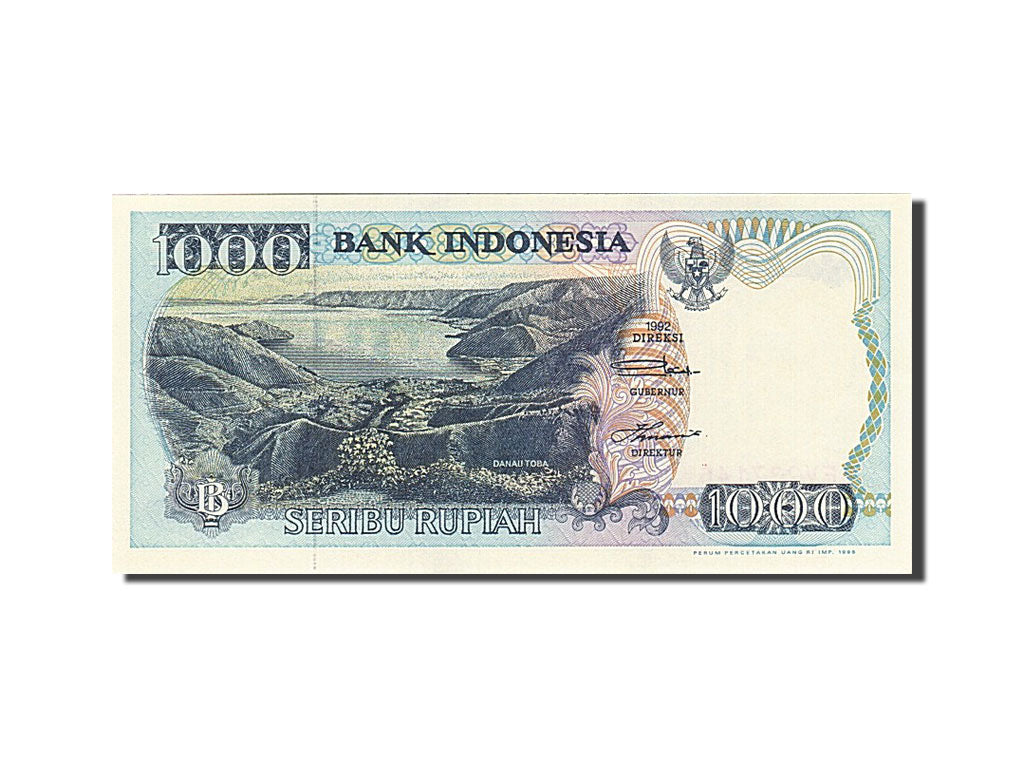 Banknote, Indonesia, 1000 Rupiah, 1992, 1992, KM:129a, UNC(65-70)