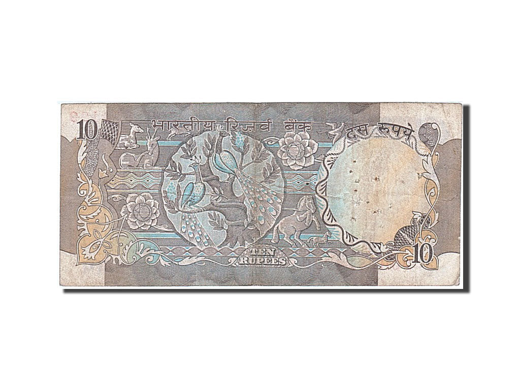 Banknote, India, 10 Rupees, Undated, Undated, KM:81g, VF(20-25)