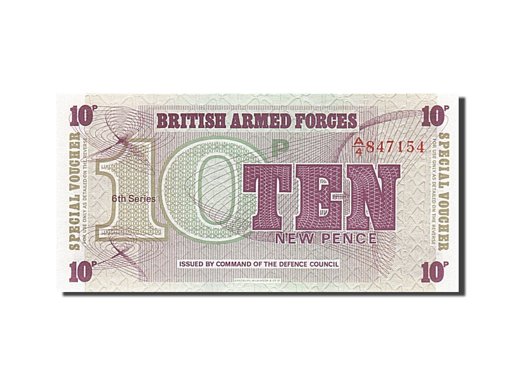 Banknote, Great Britain, 10 New Pence, 1972, 1972, KM:M45a, UNC(65-70)