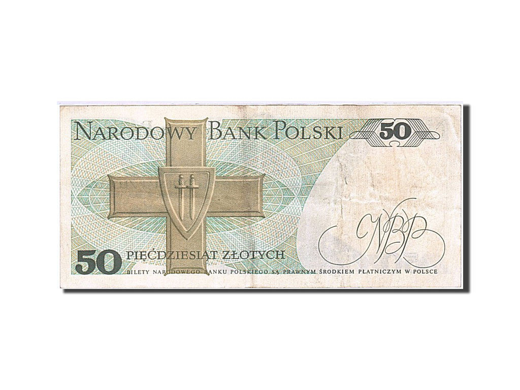 Banknote, Poland, 50 Zlotych, 1974-1976, 1975-05-09, KM:142a, EF(40-45)
