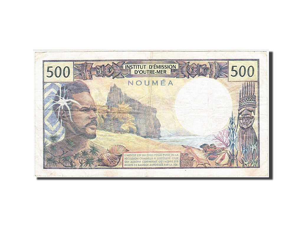 Banknote, New Caledonia, 500 Francs, 1969, Undated (1969-1992), KM:60d