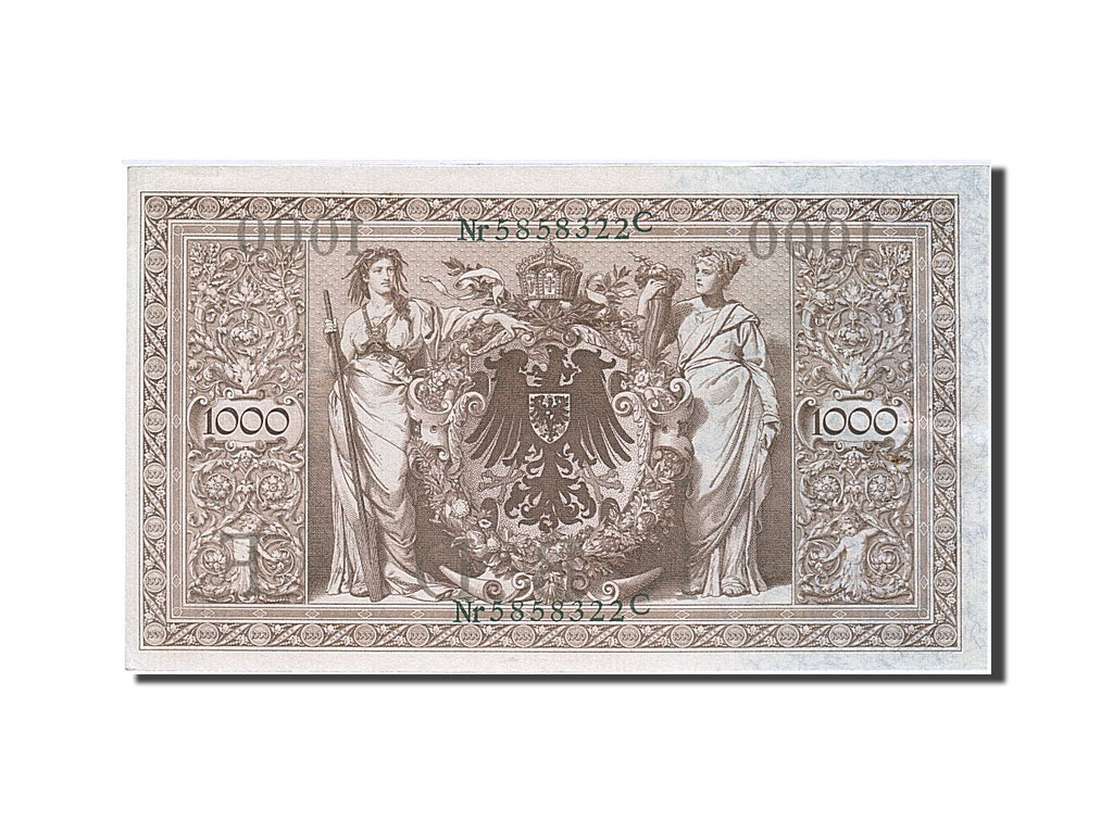 Banconote, Germania, 1000 Mark, 1910, KM:45b, 1910-04-21, SPL